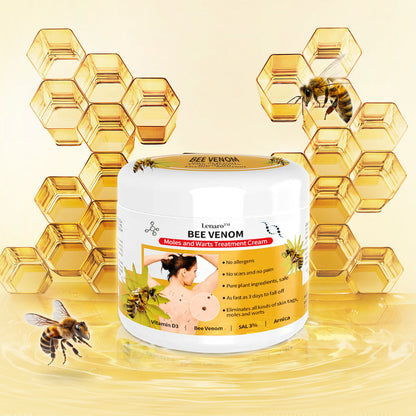 [🍀Oficjalny sklep marki🍀] 🐝🐝Lenaro™ Krem na znamiona i brodawki z jadem pszczelim(👨‍⚕AAD ZALECA)1