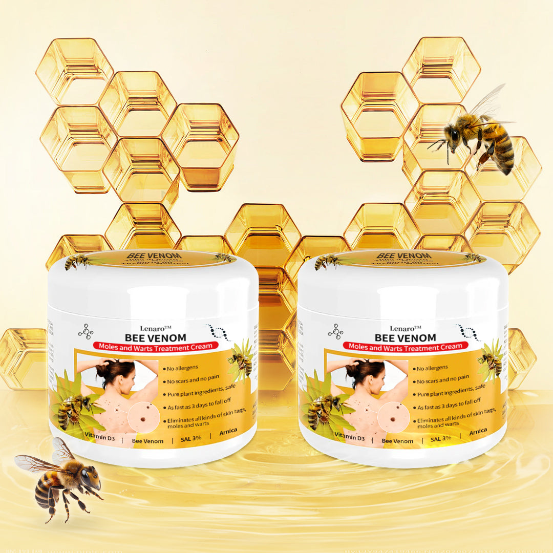 [🍀Oficjalny sklep marki🍀] 🐝🐝Lenaro™ Krem na znamiona i brodawki z jadem pszczelim(👨‍⚕AAD ZALECA)1