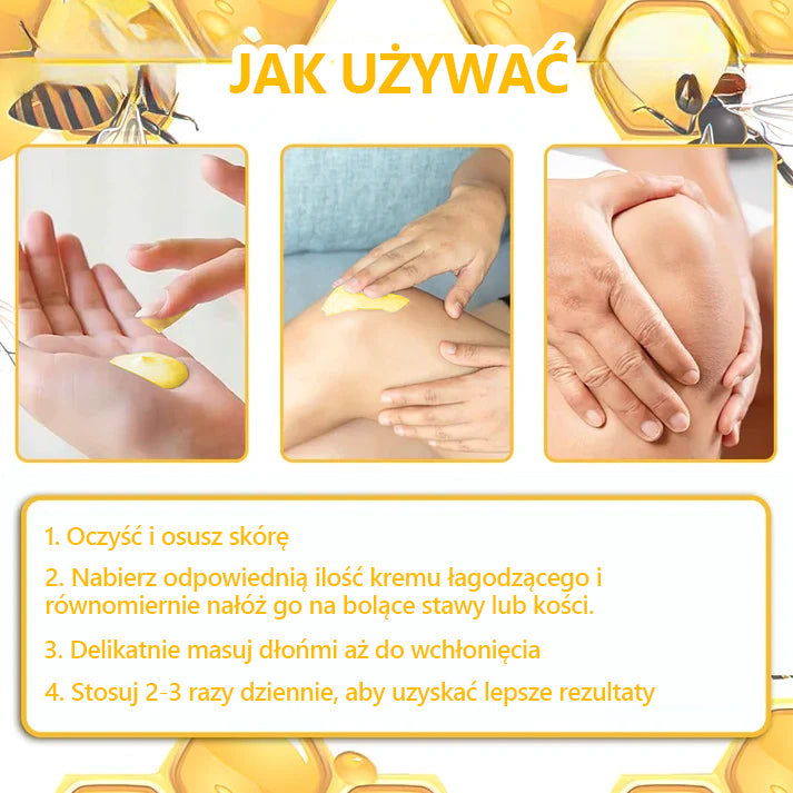 🍀🍀ArthroFree™ Krem na ból kości z jadem pszczelim🐝(Szczególnie dla osób starszych i zalecane przez AAOS) x