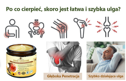 🍀🍀ArthroFree™ Krem na ból kości z jadem pszczelim🐝(Szczególnie dla osób starszych i zalecane przez AAOS) x