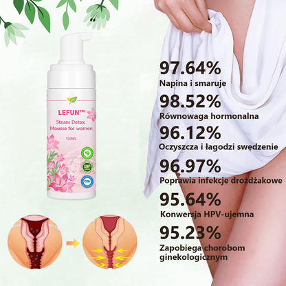 LEFUN™ Steam Detox Mousse dla kobiet (Dla równowagi hormonalnej, chorób ginekologicznych i otyłości) x💖💖