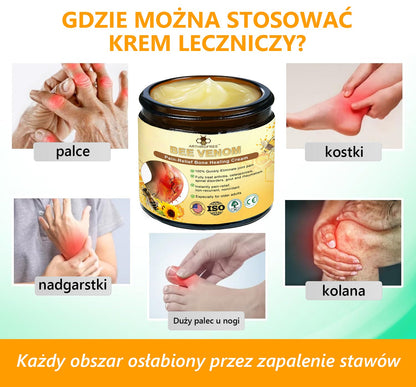 🍀🍀ArthroFree™ Krem na ból kości z jadem pszczelim🐝(Szczególnie dla osób starszych i zalecane przez AAOS) x