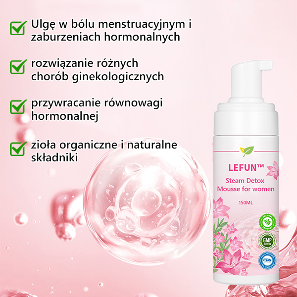 LEFUN™ Steam Detox Mousse dla kobiet (Dla równowagi hormonalnej, chorób ginekologicznych i otyłości) x💖💖