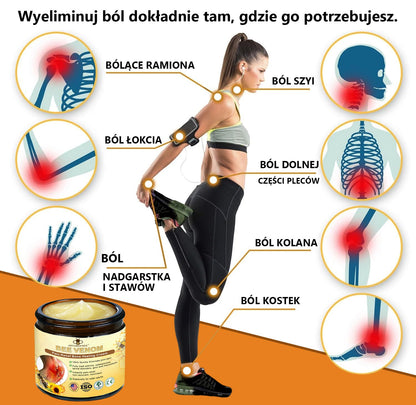 🍀🍀ArthroFree™ Krem na ból kości z jadem pszczelim🐝(Szczególnie dla osób starszych i zalecane przez AAOS) x