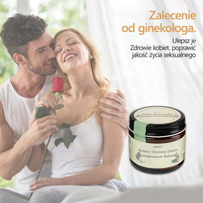 LEFUN™ 🎈Kobiecy Intymny Dobre samopoczucie Balsam-Wsparcie w okresie menopauzy, ujędrnia pochwę, łagodzi suchość, swędzenie i podrażnienia – bez hormonów