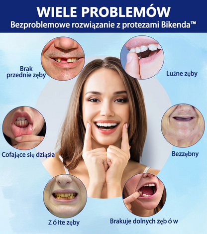 Bikenda™ Silikonowy Zestaw Do Mierzenia Protez 🧨🧨 (👩‍🔬 Zgodny z CED, zatwierdzony przez profesjonalnych dentystów)